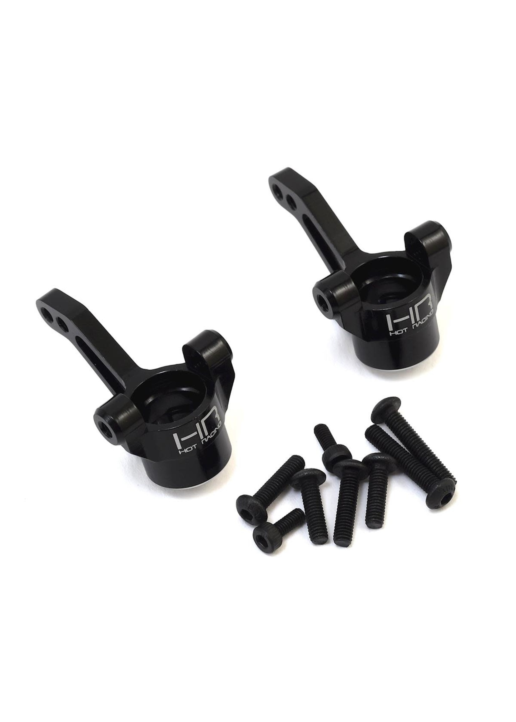 Hot Racing Hot Racing Aluminum 4-Tec 2.0 Steering Block (Black) (2)