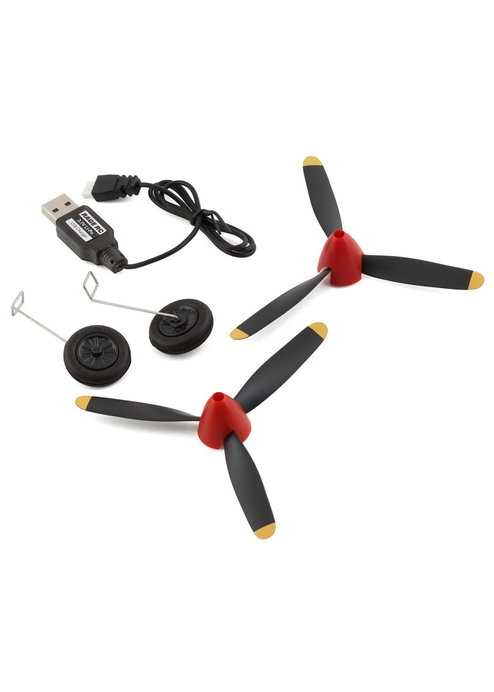 Rage rc RAGE Curtiss P-40 Warhawk Micro Warbirds RTF Electric Airplane (400mm)
