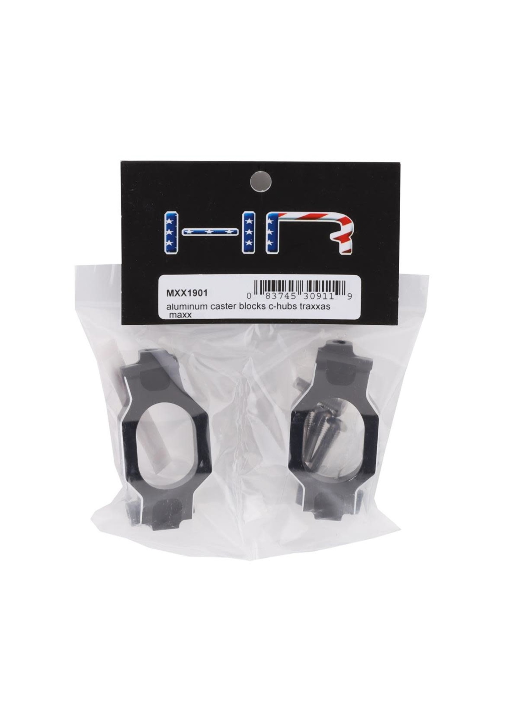 Hot Racing Hot Racing Aluminum Caster Blocks C-Hubs Traxxas Maxx