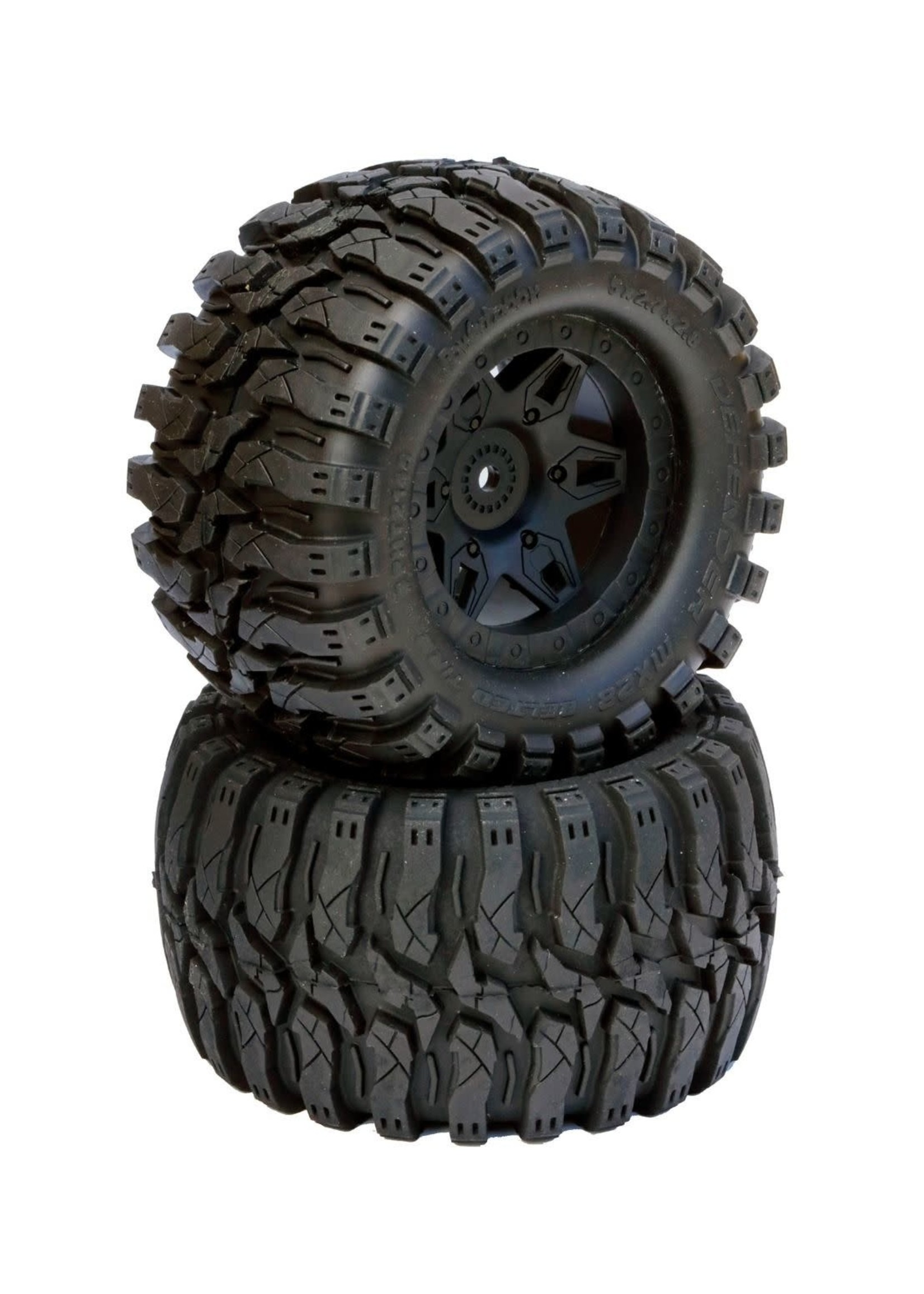 Power Hobby Powerhobby Defender 2.8 Belted All Terrain Tires 12MM 1/2" Offset 1/10 Truck