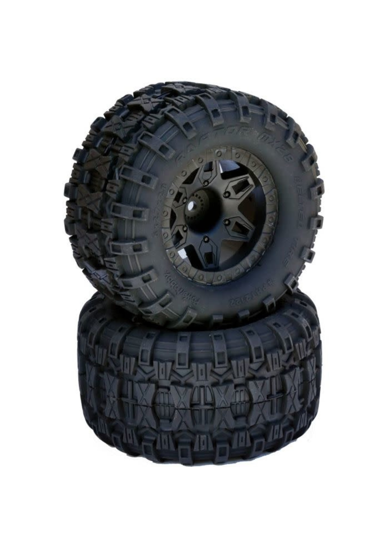 Power Hobby Powerhobby 1/10 Raptor 2.8 Belted All Terrain Tires 12MM 0 Offset Rear Traxxas 2WD