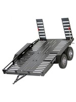 Power Hobby Powerhobby 1/10 CNC Machined Dual Axle Scale Truck Trailer Crawler Black