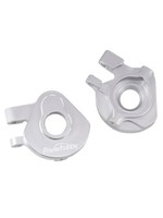 Power Hobby Powerhobby Aluminum Steering Knuckles / Blocks Traxxas TRX-4M Silver TRX4M