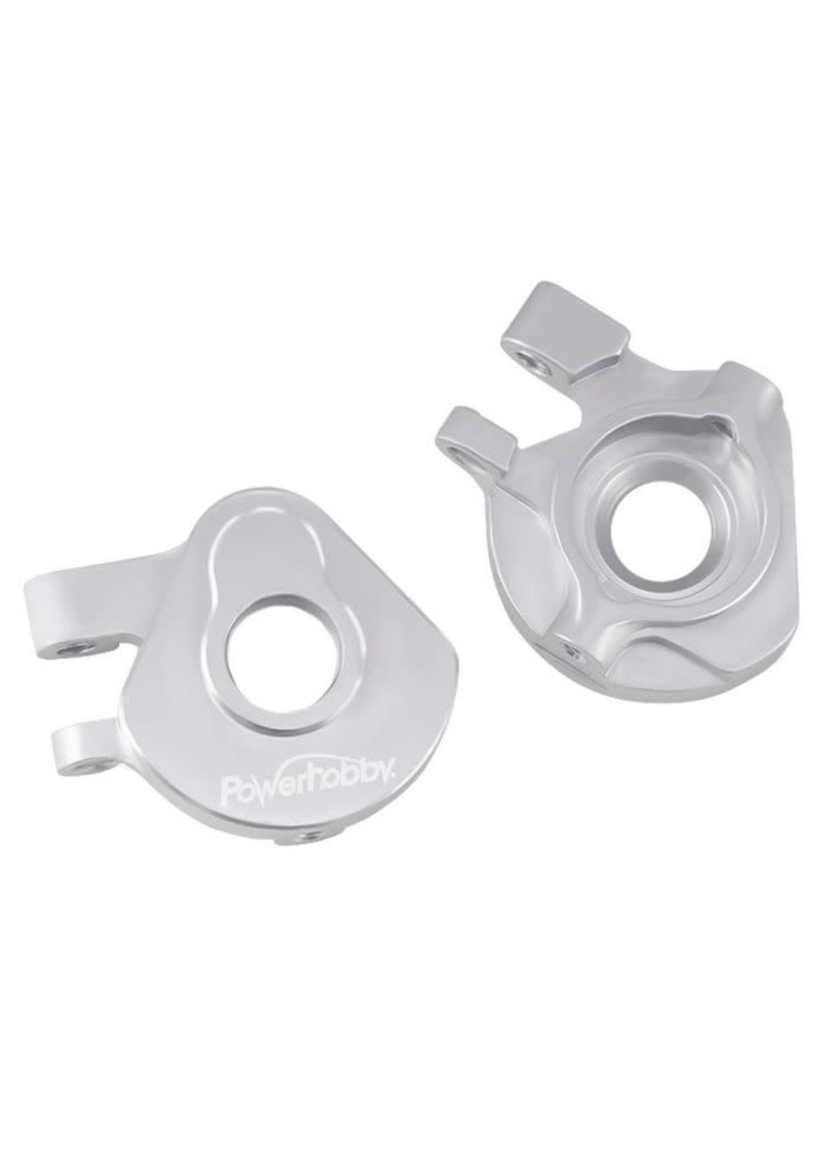 Power Hobby PHBTRX594SILVER Powerhobby Aluminum Steering Knuckles / Blocks Traxxas TRX-4M Silver TRX4M