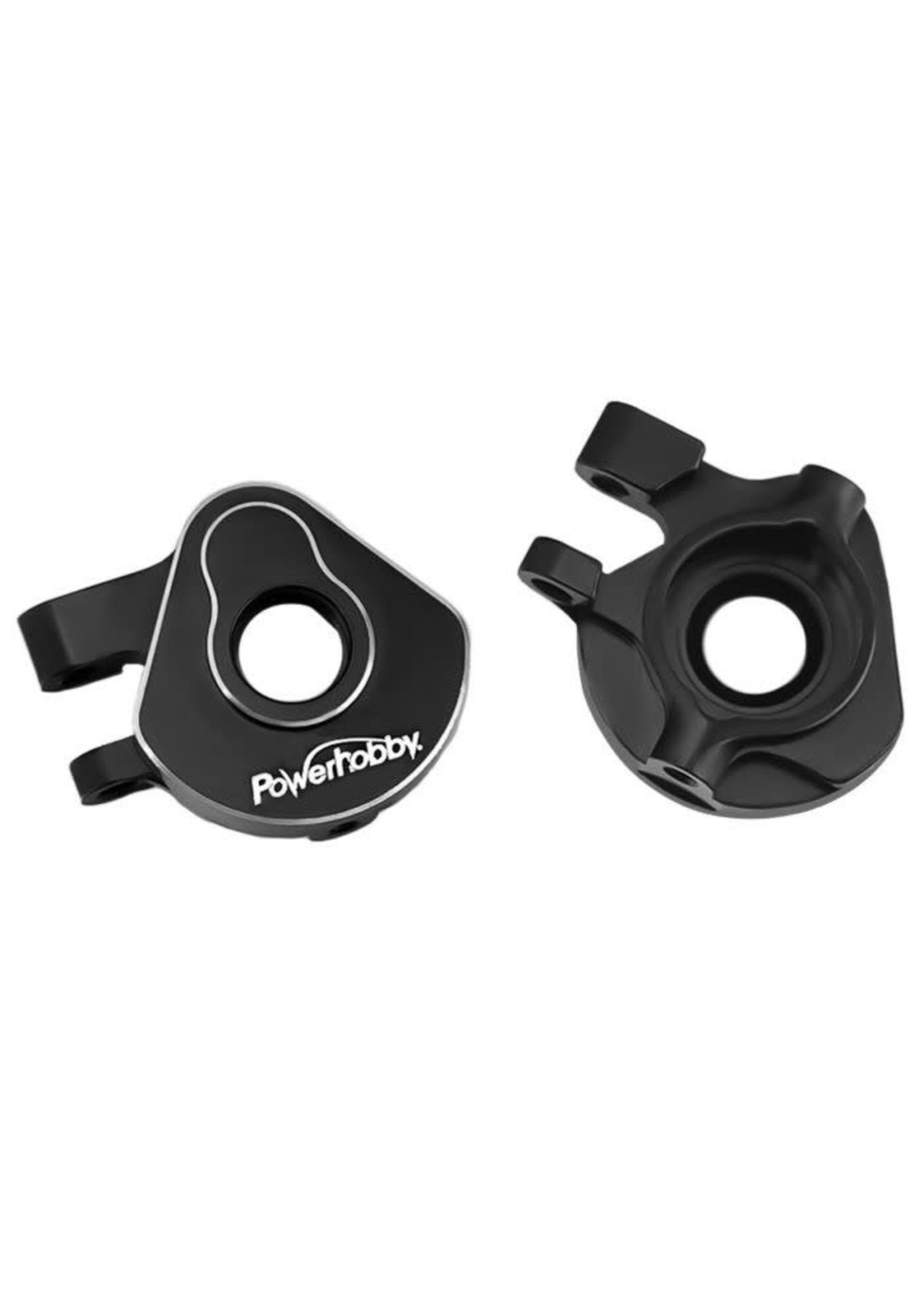 Power Hobby PHBTRX594BLACK Powerhobby Aluminum Steering Knuckles / Blocks Traxxas TRX-4M Black TRX4M