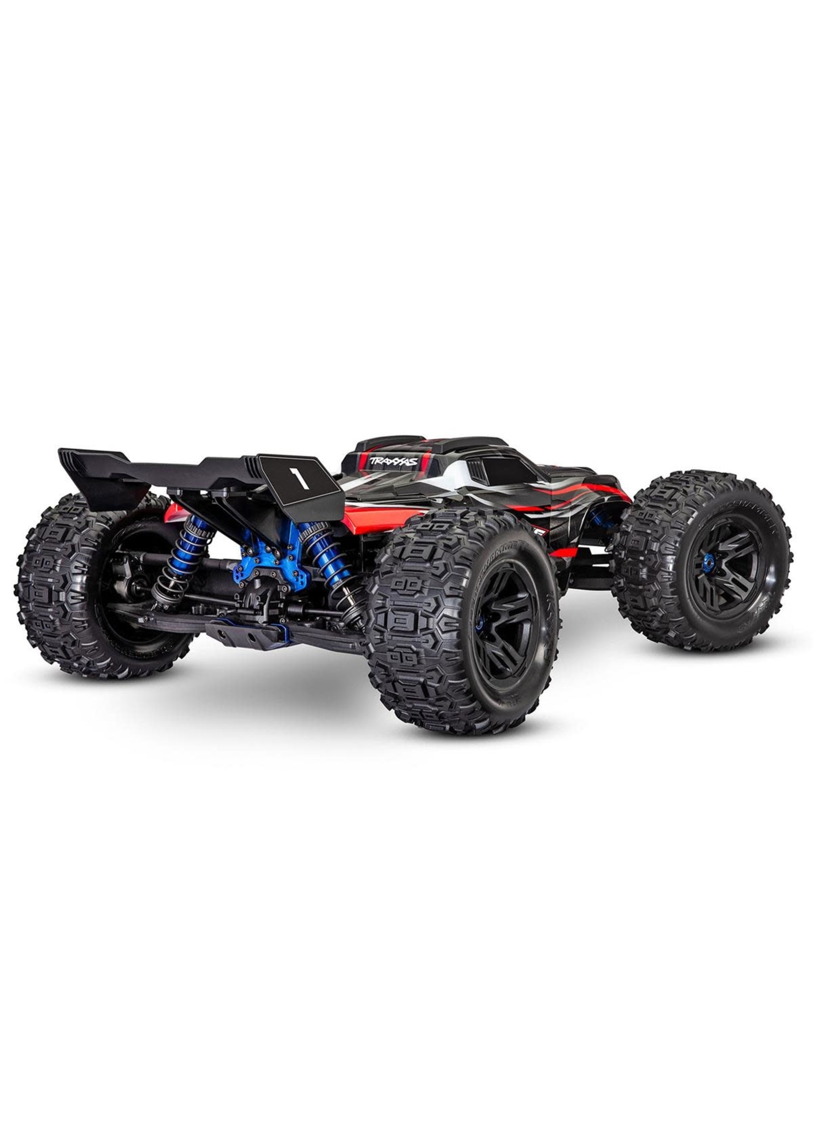 Traxxas Traxxas Sledge RTR 6S 4WD Electric Monster Truck (Red) w/VXL-6s ESC & TQi 2.4GHz Radio