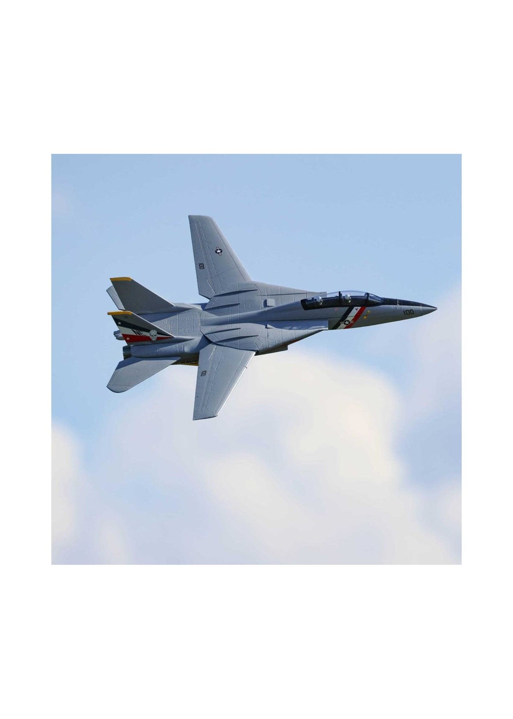 E-Flite EFL01450 E-flite F-14 Tomcat Twin 40mm EDF BNF Basic Jet Airplane w/AS3X & SAFE Technology