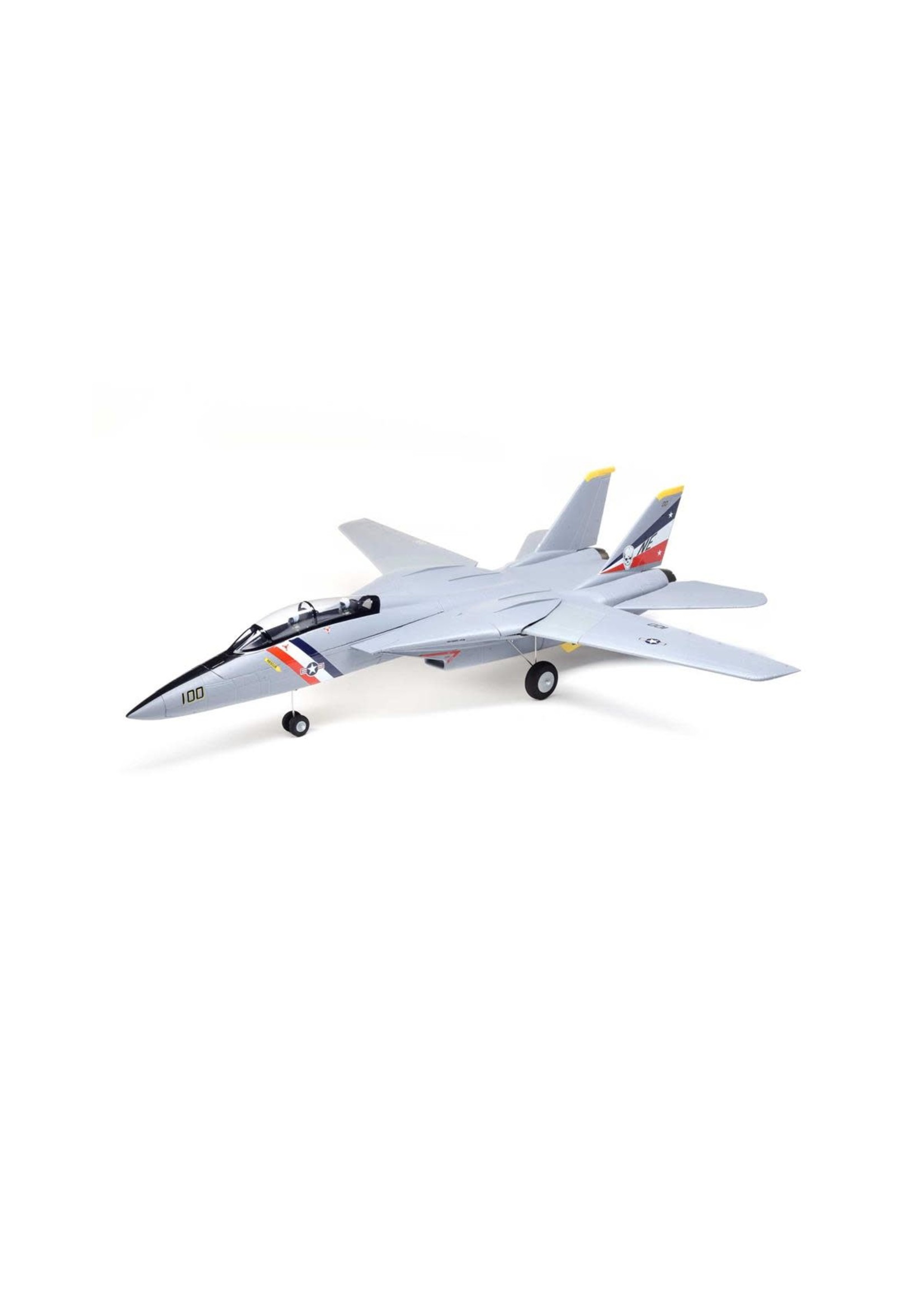 E-Flite EFL01450 E-flite F-14 Tomcat Twin 40mm EDF BNF Basic Jet Airplane w/AS3X & SAFE Technology