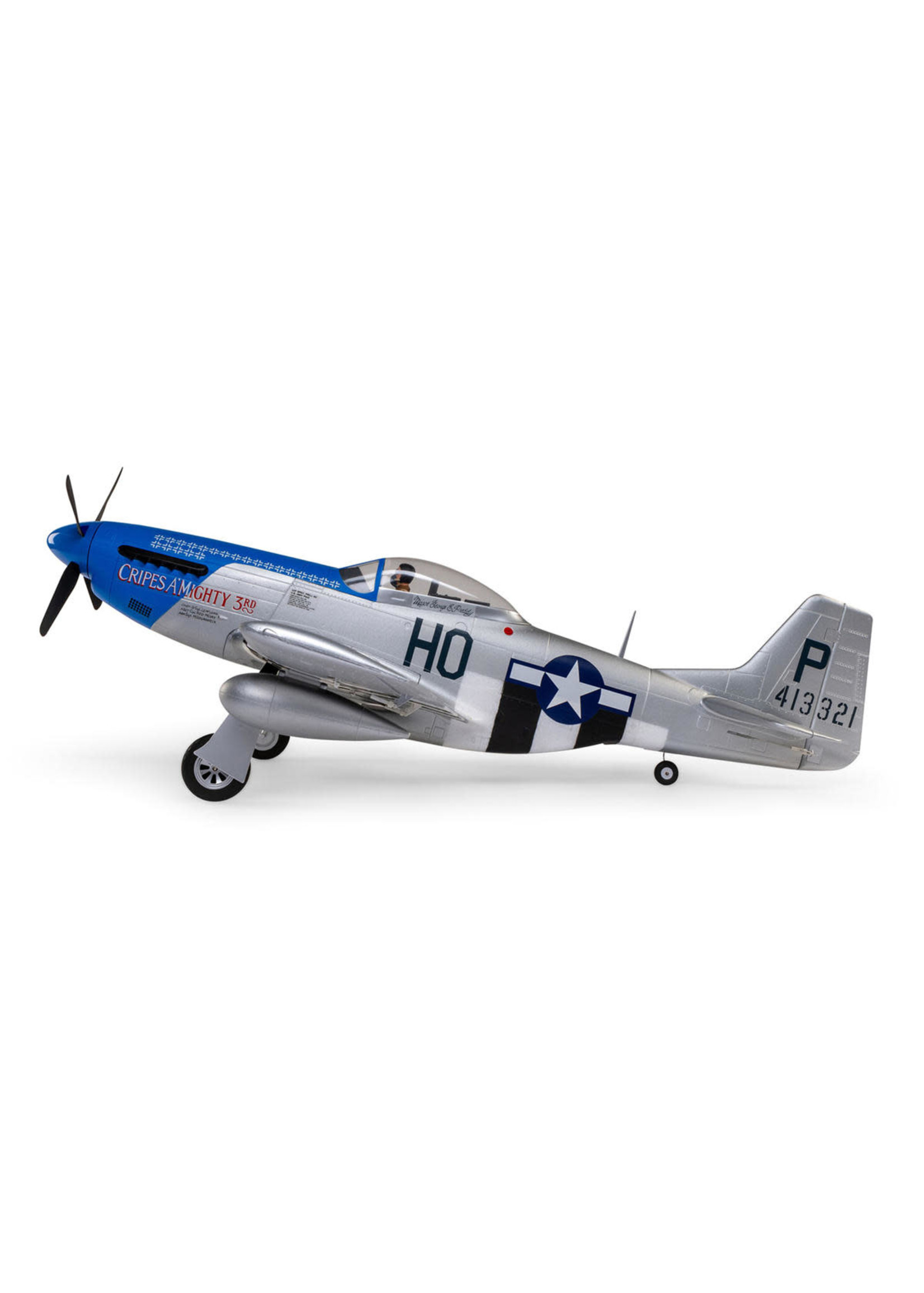 E-Flite E-flite P-51D Mustang "Cripes A'Mighty 3rd" Bind-N-Fly Basic Electric Airplane w/Smart ESC, AS3X & SAFE (1200mm)