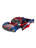 Traxxas Body, Slash® 2WD (also fits Slash® VXL & Slash® 4X4), red & blue (painted, decals applied)