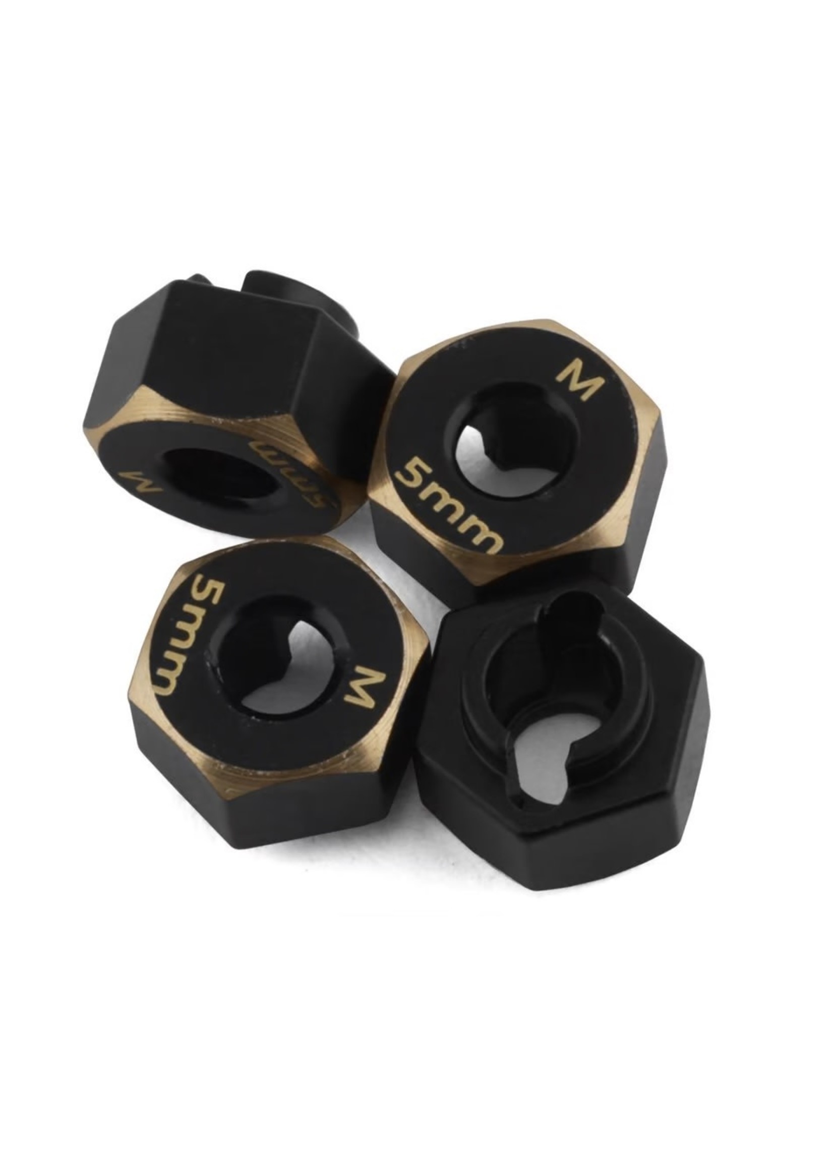 Samix SAMTRX4M-4063-5 Samix TRX-4M Brass Hex Adapter (5mm)