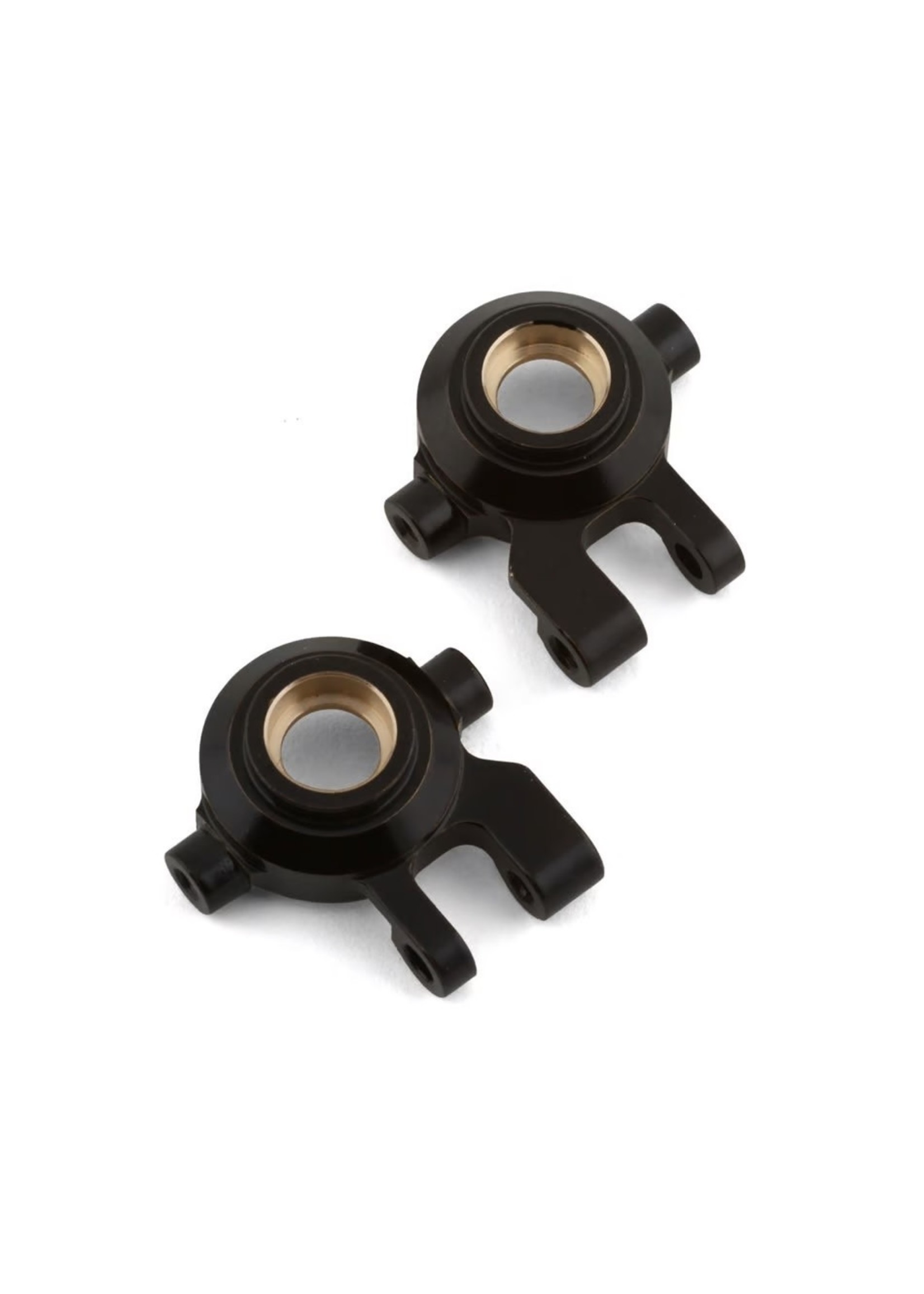 ST Racing Concepts ST Racing Concepts Traxxas TRX-4M Brass Front Steering Knuckles (2) (Black)