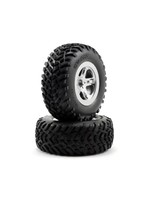 Traxxas Traxxas Tires/Wheels Assembled Front Slash