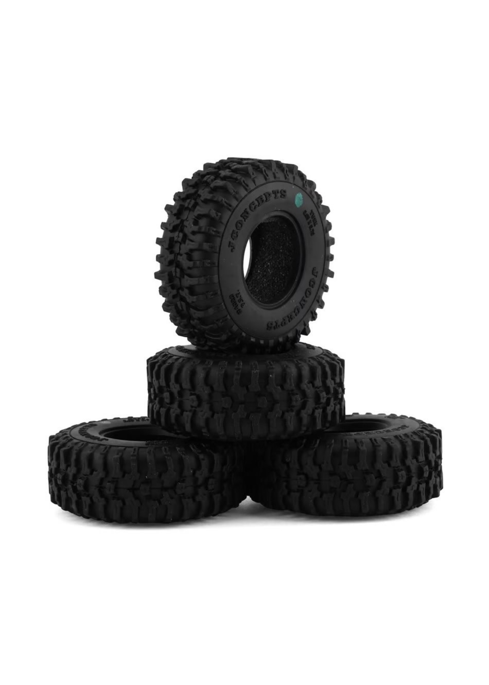 JConcepts JCO4023-02 JConcepts Tusk 1.0" Micro Crawler Tires (4) (Green)