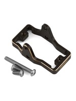 Samix Samix TRX-4M Brass Servo Mount (Black) (11g) (Traxxas/EcoPower)