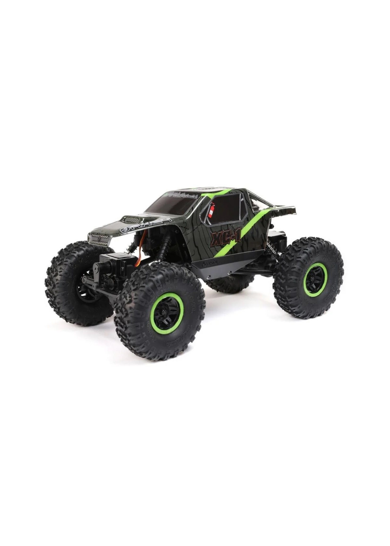 Axial AXI00003T1 Axial AX24 XC-1 1/24 4WD RTR 4WS Mini Crawler (Green) w/2.4GHz Radio, Battery & Charger
