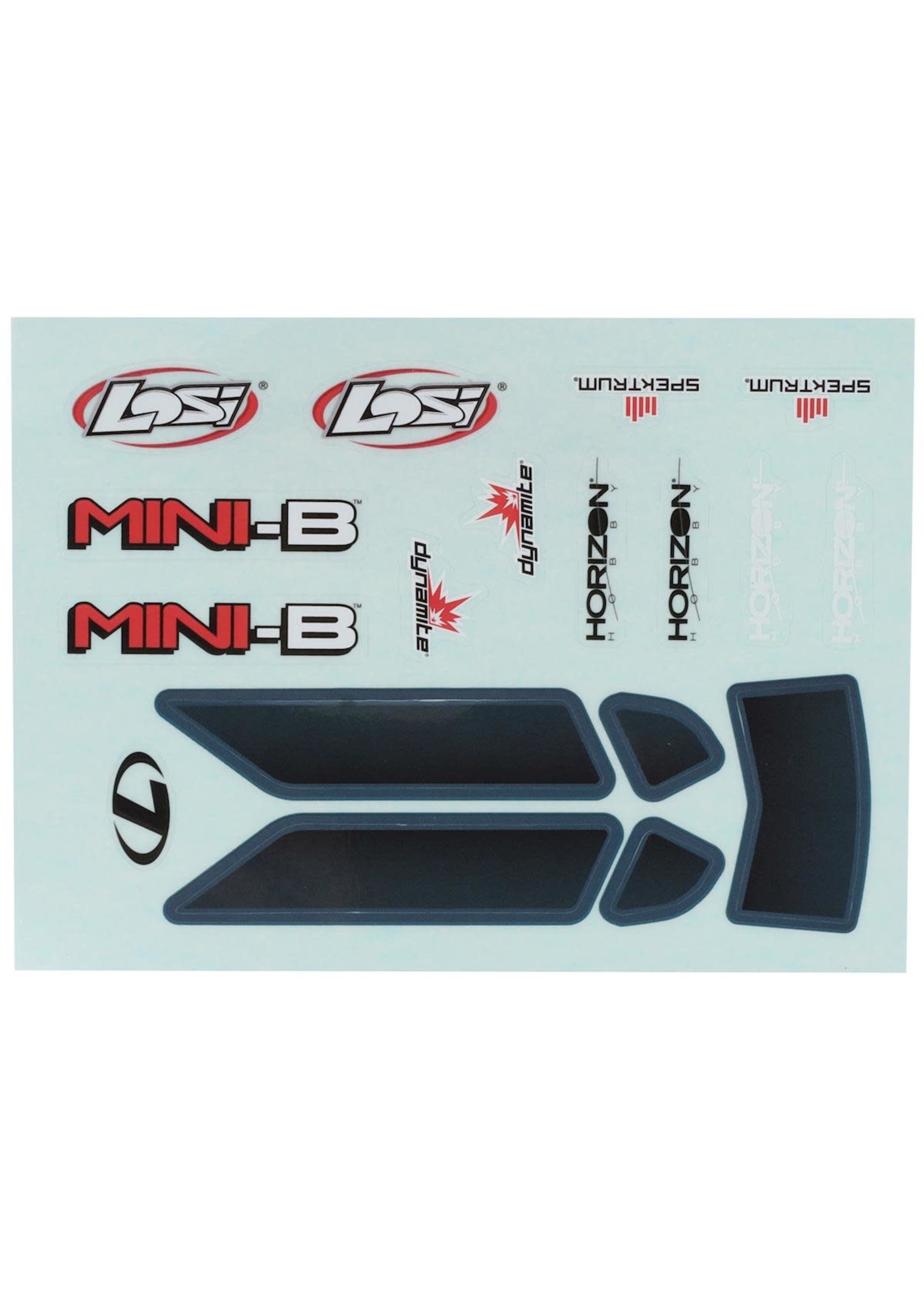 Losi LOS210021 Losi Mini-B Body & Wing (Clear)