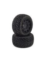 Pro-Line Pro-Line Street Fighter LP 2.8" Tires w/Raid Rear Wheels (2) (Black) (M2) w/12mm Removable Hex