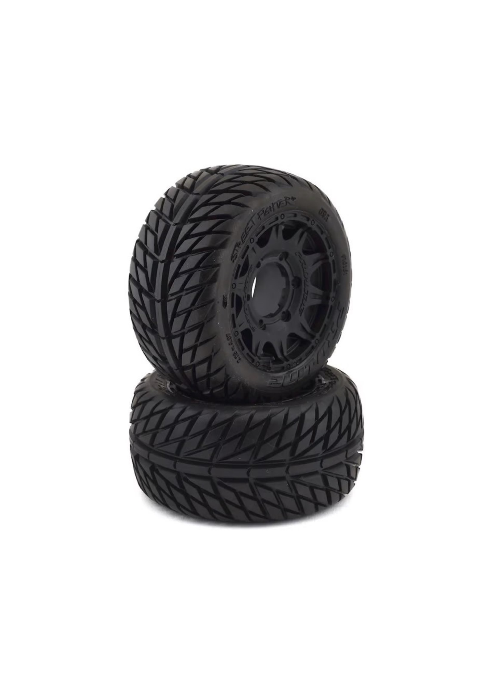 Pro-Line Pro-Line Street Fighter LP 2.8" Tires w/Raid Rear Wheels (2) (Black) (M2) w/12mm Removable Hex