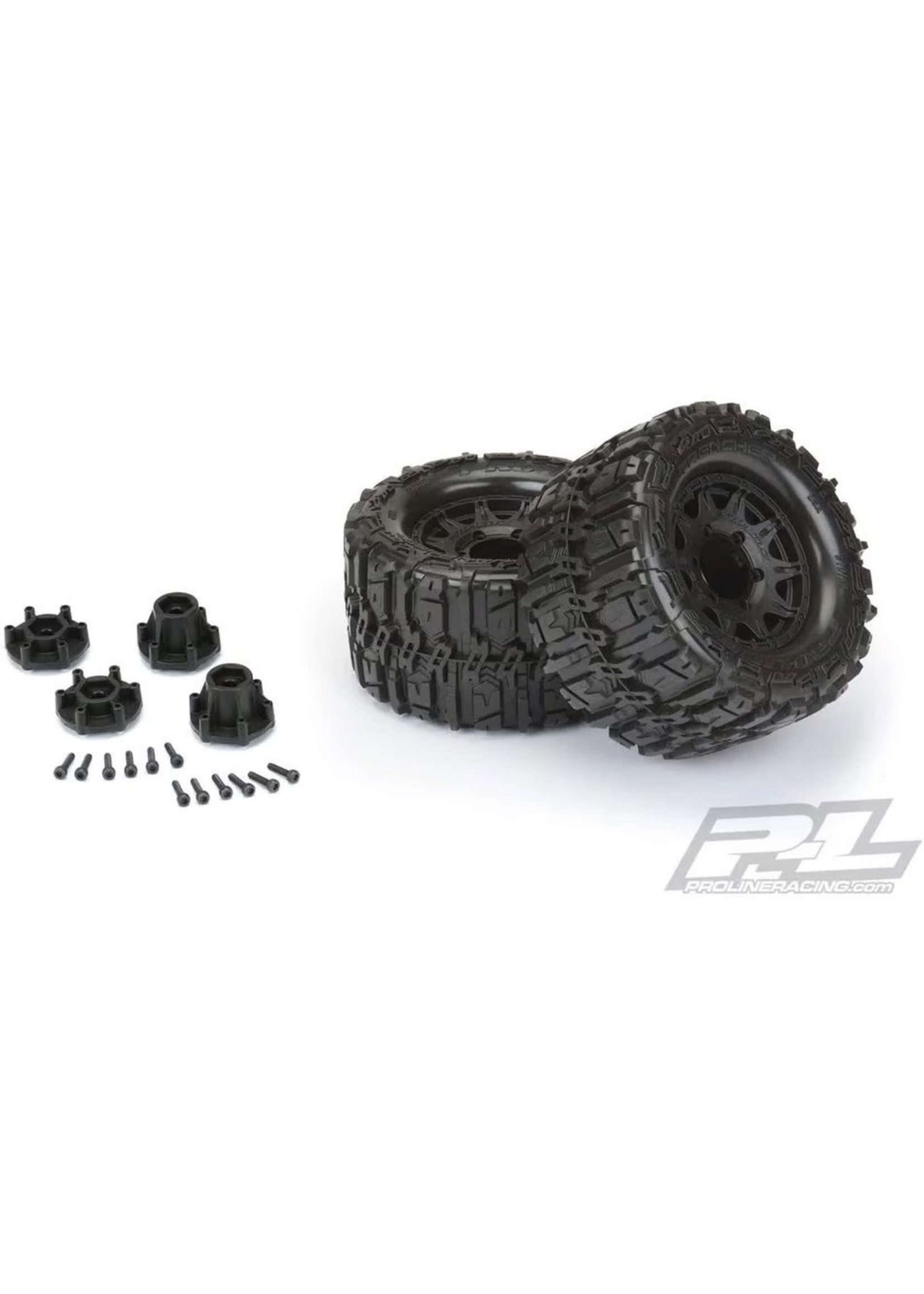Pro-Line Pro Line Trencher HP 2.8 Belted Tires Mounted Raid 6x30 Whls F/R