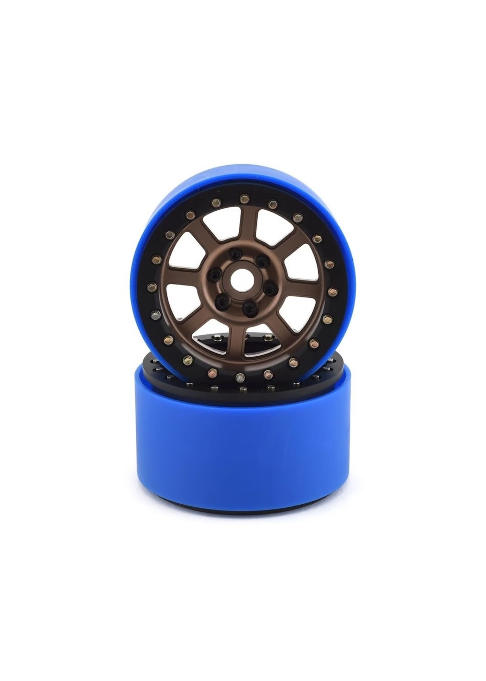 SSD SSD RC 2.2 Wide Assassin PL Beadlock Wheels (Bronze) (2) (Pro-Line Tires)