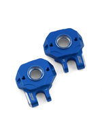 Samix Samix TRX-4M Aluminum Steering Knuckle Set (Blue) (2)