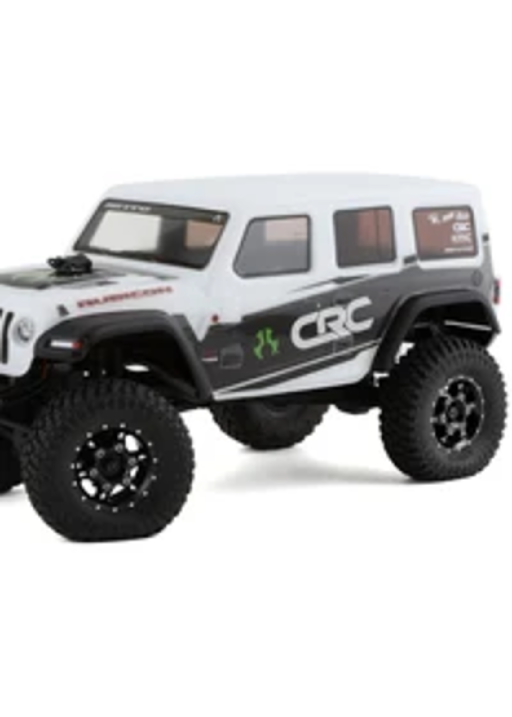 Samix SAMSCX24-6670BK Samix SCX24 Aluminum & Brass Adjustable Offset 1.0" Beadlock Wheels (Black) (4)