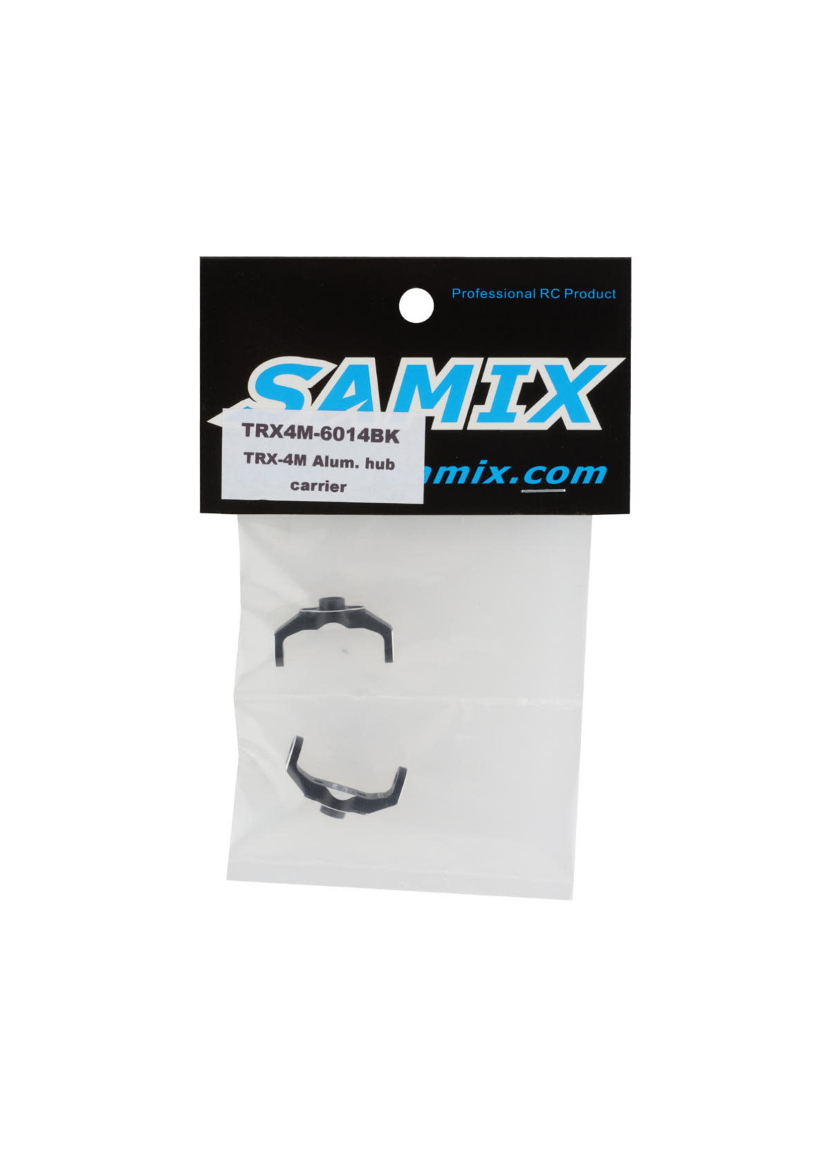 Samix SAMTRX4M-6014-BK Samix TRX-4M Aluminum Hub Carrier Set (Black) (2)