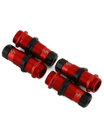 Samix Samix TRX-4M Aluminum Shock Body Full Set (Red) (4)