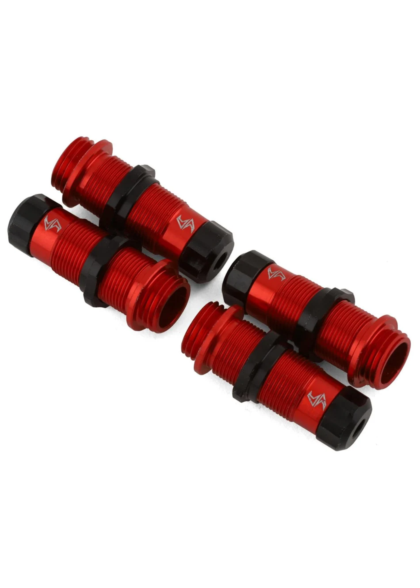 Samix SAMTRX4M-6040-RD Samix TRX-4M Aluminum Shock Body Full Set (Red) (4)