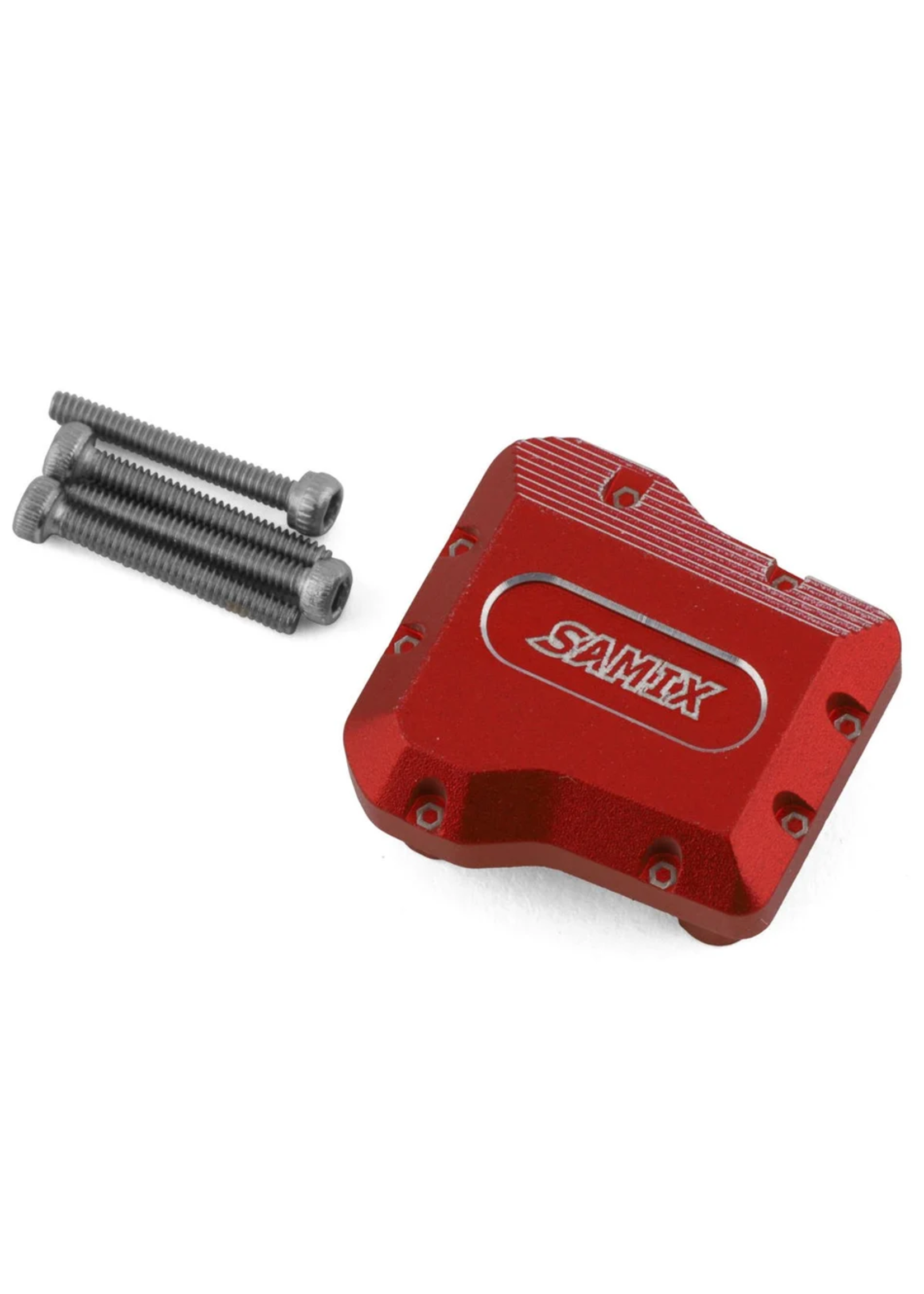 Samix SAMTRX4M-6075-RD Samix TRX-4M Aluminum Differential Cover (Red)