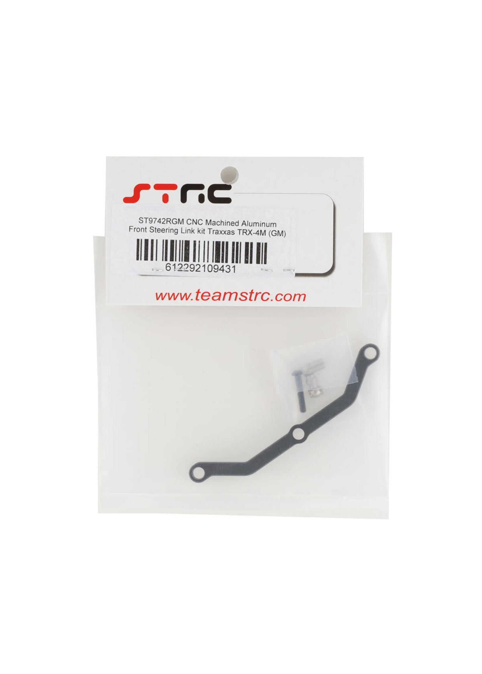 ST Racing Concepts SPTST9742RGM ST Racing Concepts Traxxas TRX-4M Aluminum Front Steering Link (Gun Metal)