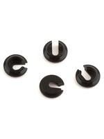 ST Racing Concepts ST Racing Concepts Traxxas TRX-4M Brass Lower Shock Spring Retainers (Black) (4)