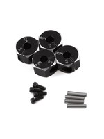 Yeah Racing Yeah Racing Aluminum Clamping 12mm Hex (Black) (4) (8mm)