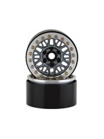 SSD SSD RC Mesh 1.9" Beadlock Crawler Wheels (Grey) (2)