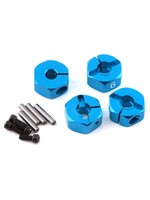 Yeah Racing Yeah Racing Aluminum Clamping 12mm Hex (Blue) (4) (6mm)