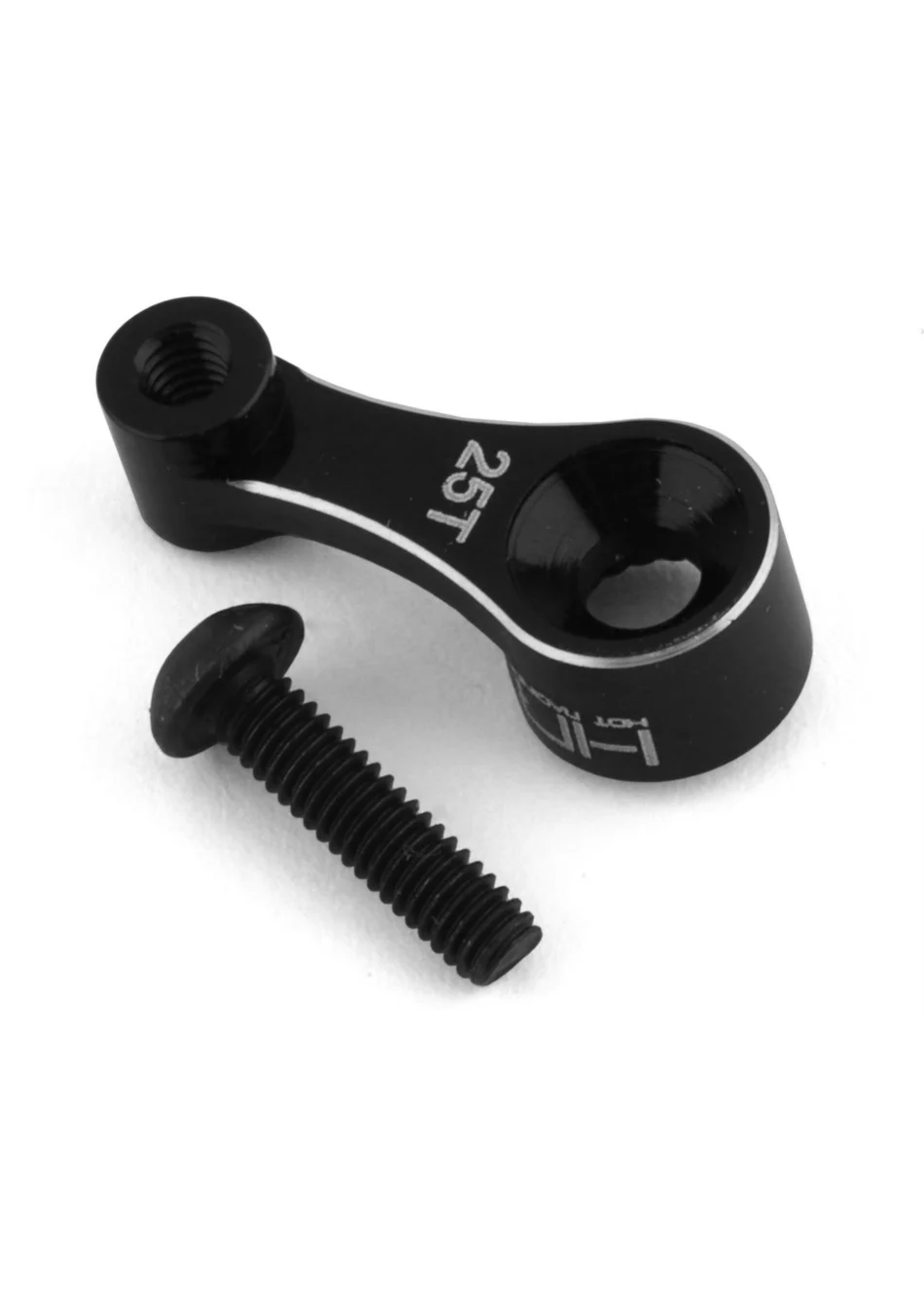 Hot Racing HRATRXM25SH01 Hot Racing Traxxas TRX-4M Aluminum Servo Horn (Black) (25T)