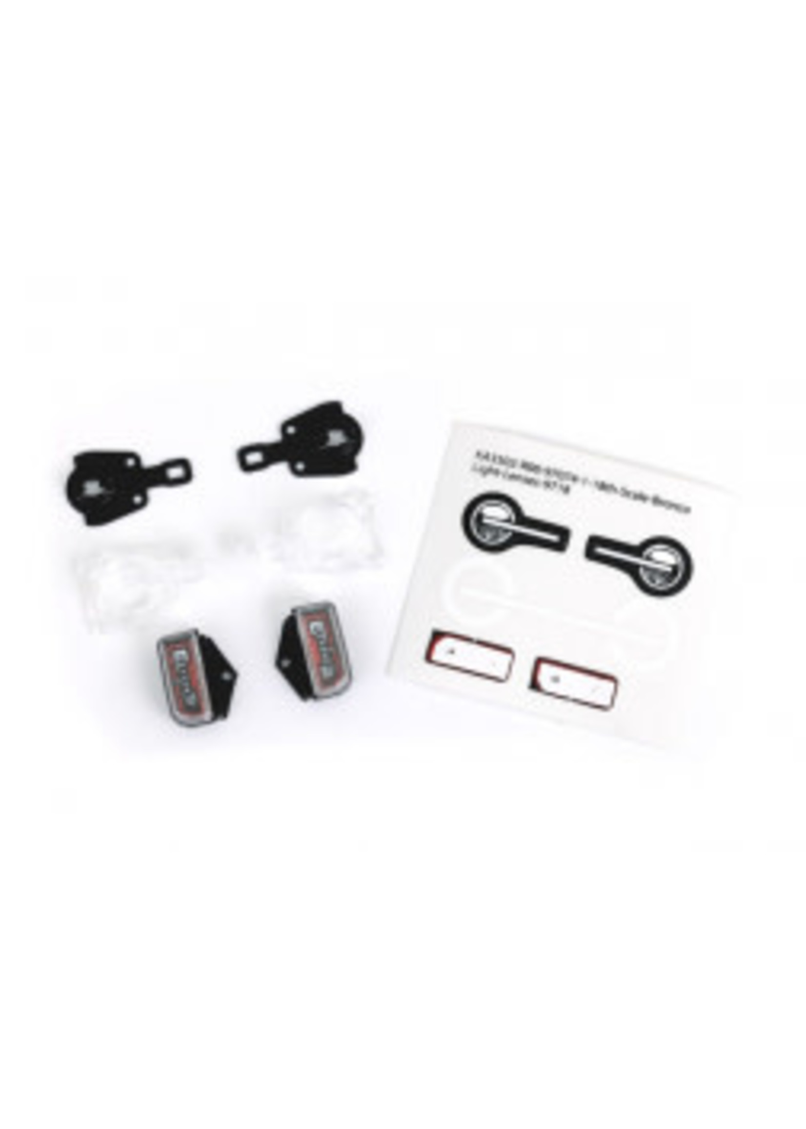 Traxxas 9718 LED Lenses Front and rear fits #9711 Body