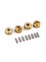 Traxxas 7mm Hex Brass (4)/Axle Pins