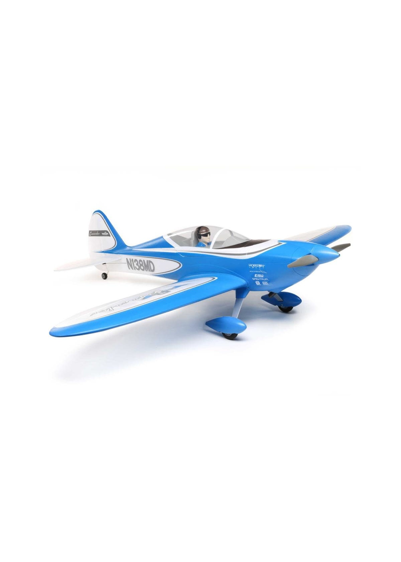 E-Flite E-flite Commander mPd 1.4m BNF Basic Electric Airplane (1400 mm) w/AS3X & SAFE Select