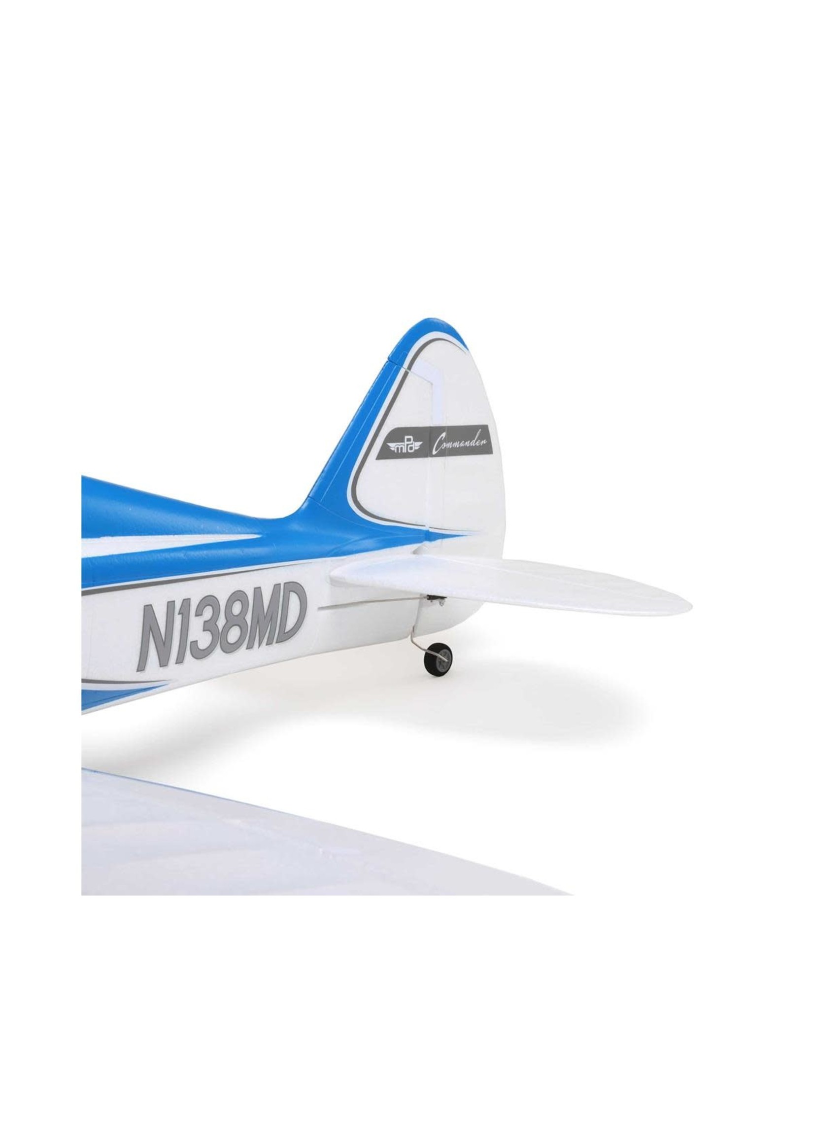 E-Flite E-flite Commander mPd 1.4m BNF Basic Electric Airplane (1400 mm) w/AS3X & SAFE Select