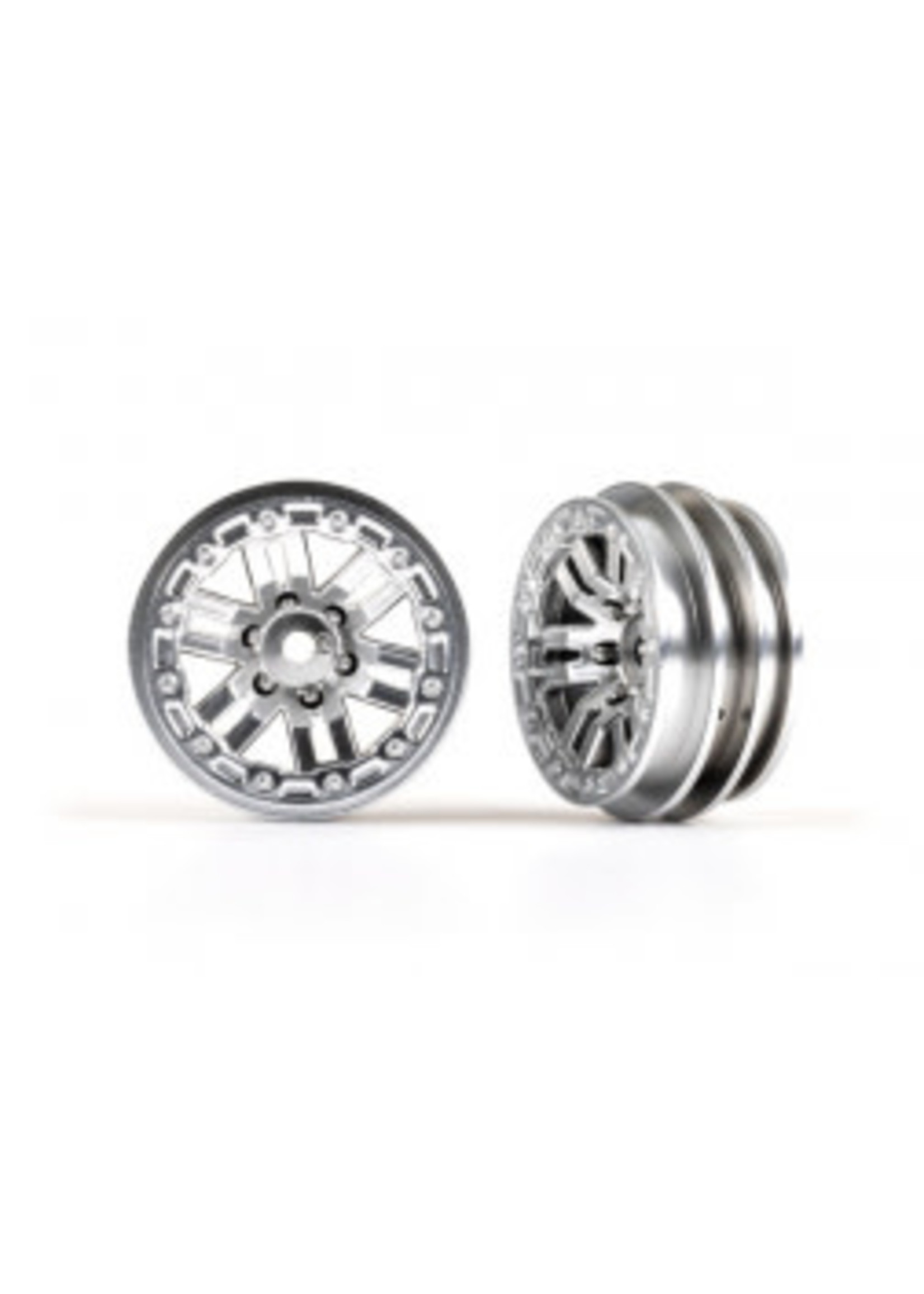 Traxxas 9768-SATIN Wheels Satin Chrome 1.0 (2)