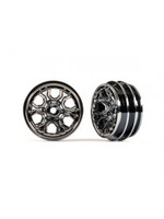Traxxas Wheels Black Chrome 1.0 (2)