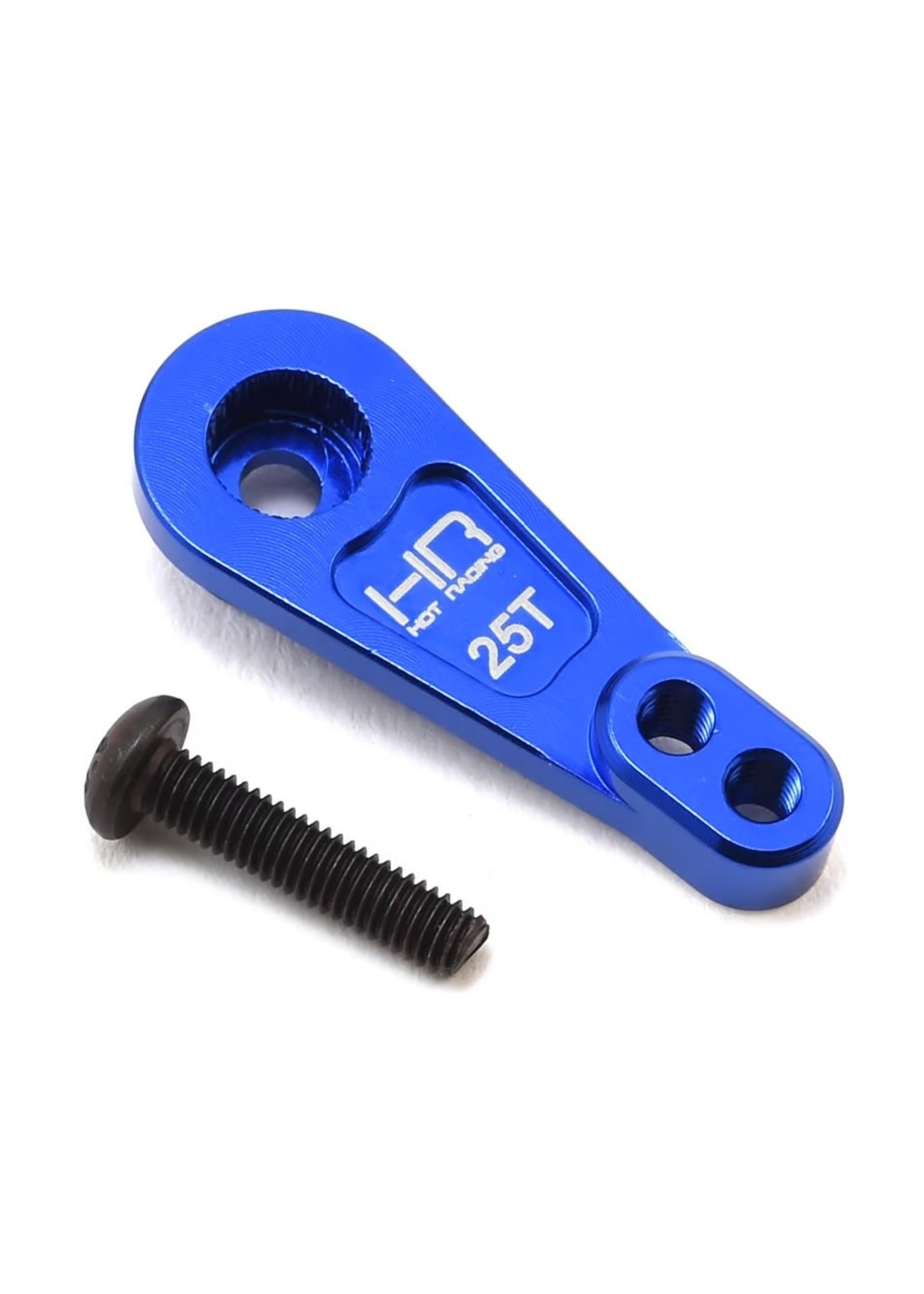 Hot Racing Hot Racing Traxxas TRX-4 Aluminum Servo Horn (Blue) (25T)