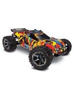Traxxas Traxxas Rustler 4X4 VXL Brushless RTR 1/10 4WD Stadium Truck (Solar Flare) w/TQi 2.4GHz Radio & TSM