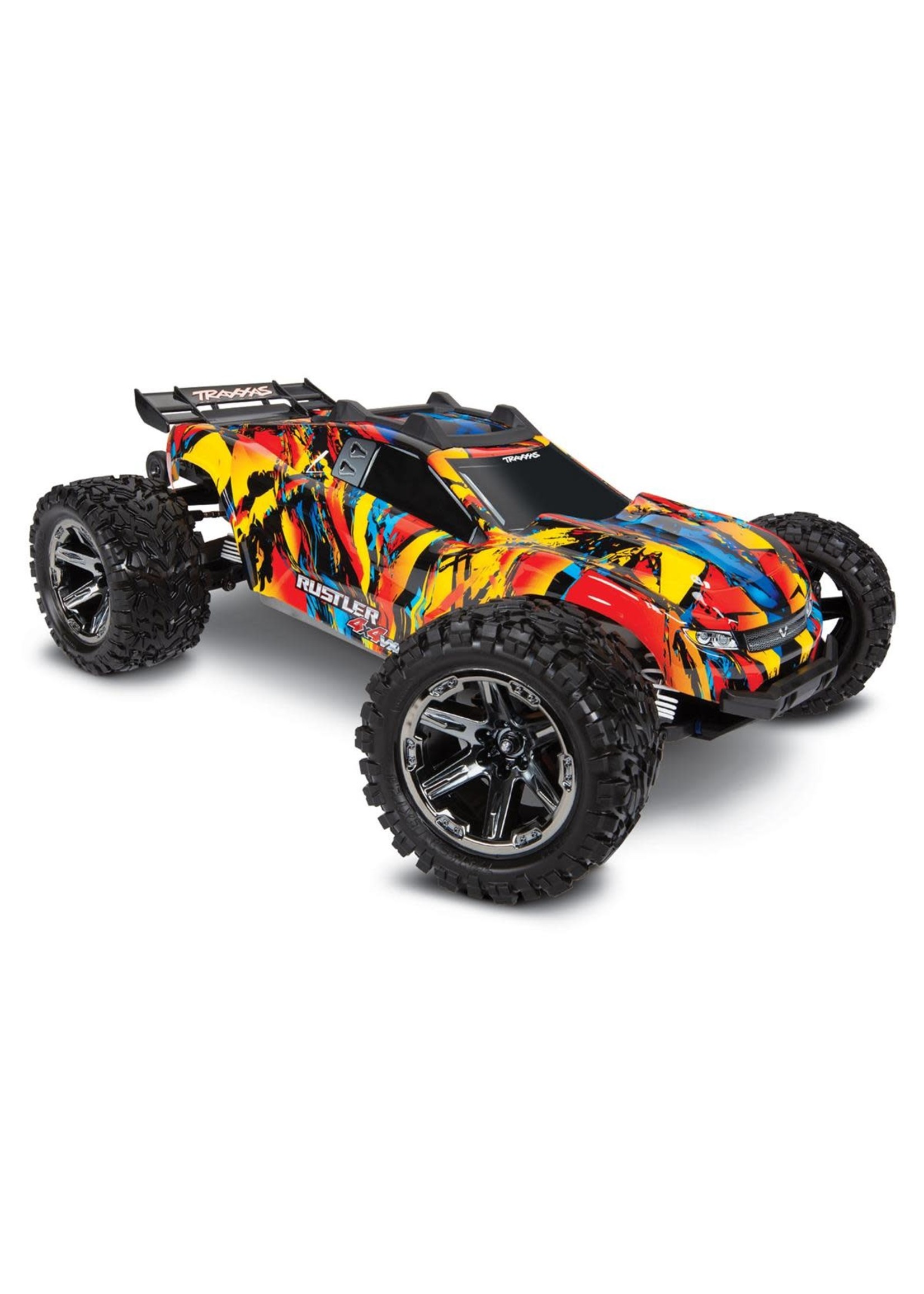 Traxxas Traxxas Rustler 4X4 VXL Brushless RTR 1/10 4WD Stadium Truck (Solar Flare) w/TQi 2.4GHz Radio & TSM