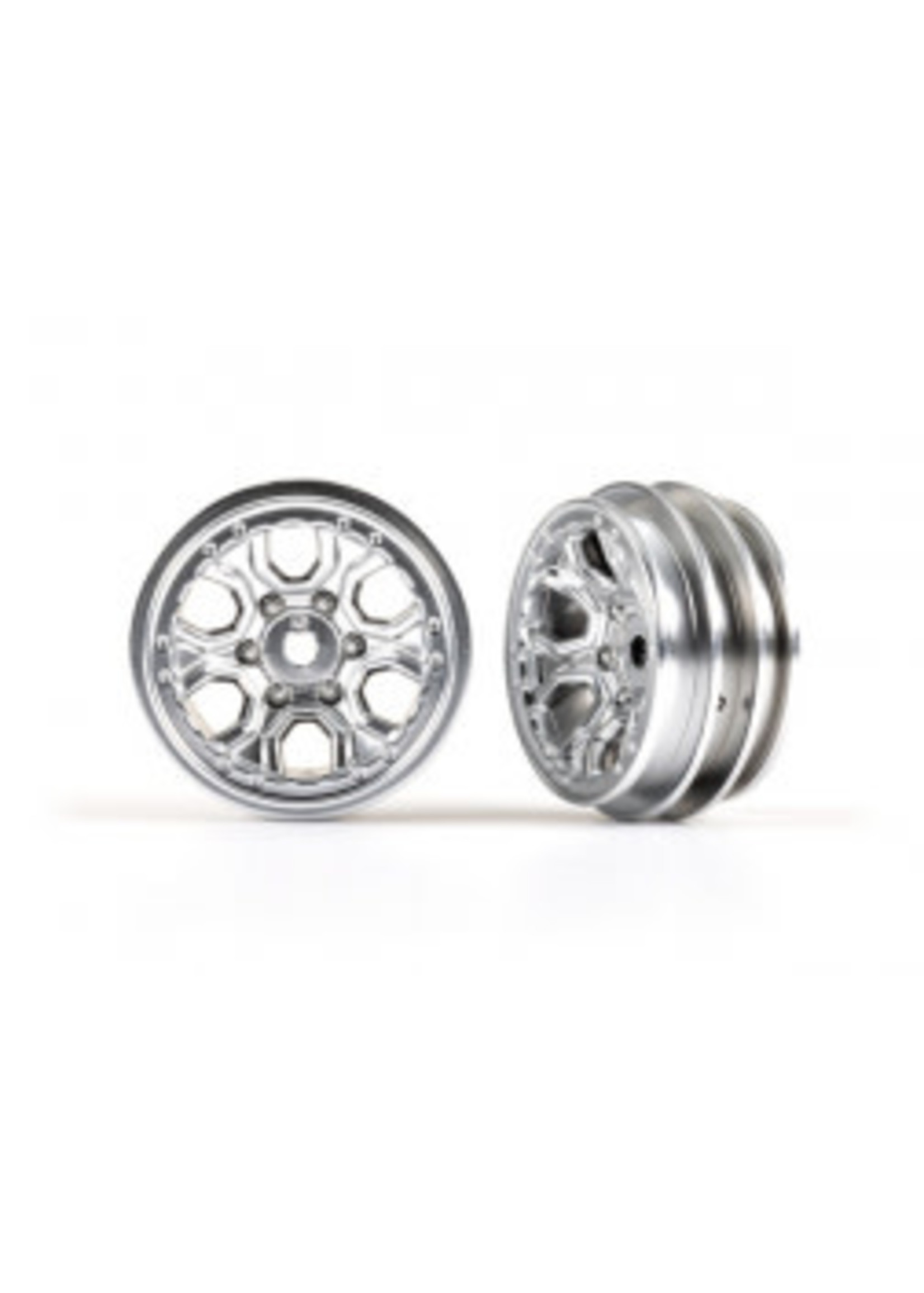 Traxxas 9770-SATIN Wheels Satin Chrome 1.0 (2)