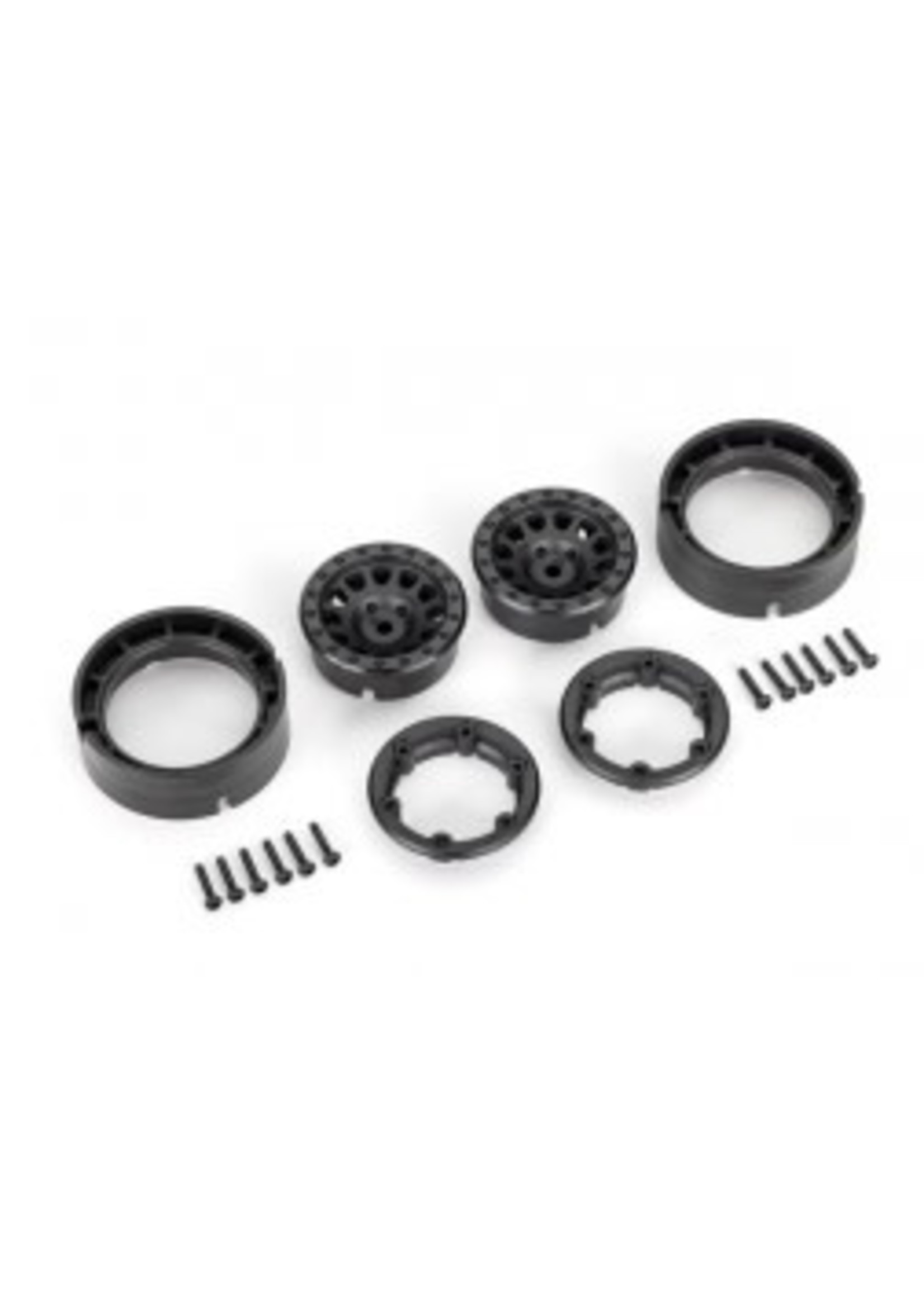 Traxxas 9781 Wheels, Method 105 1.0 Beadlock Black