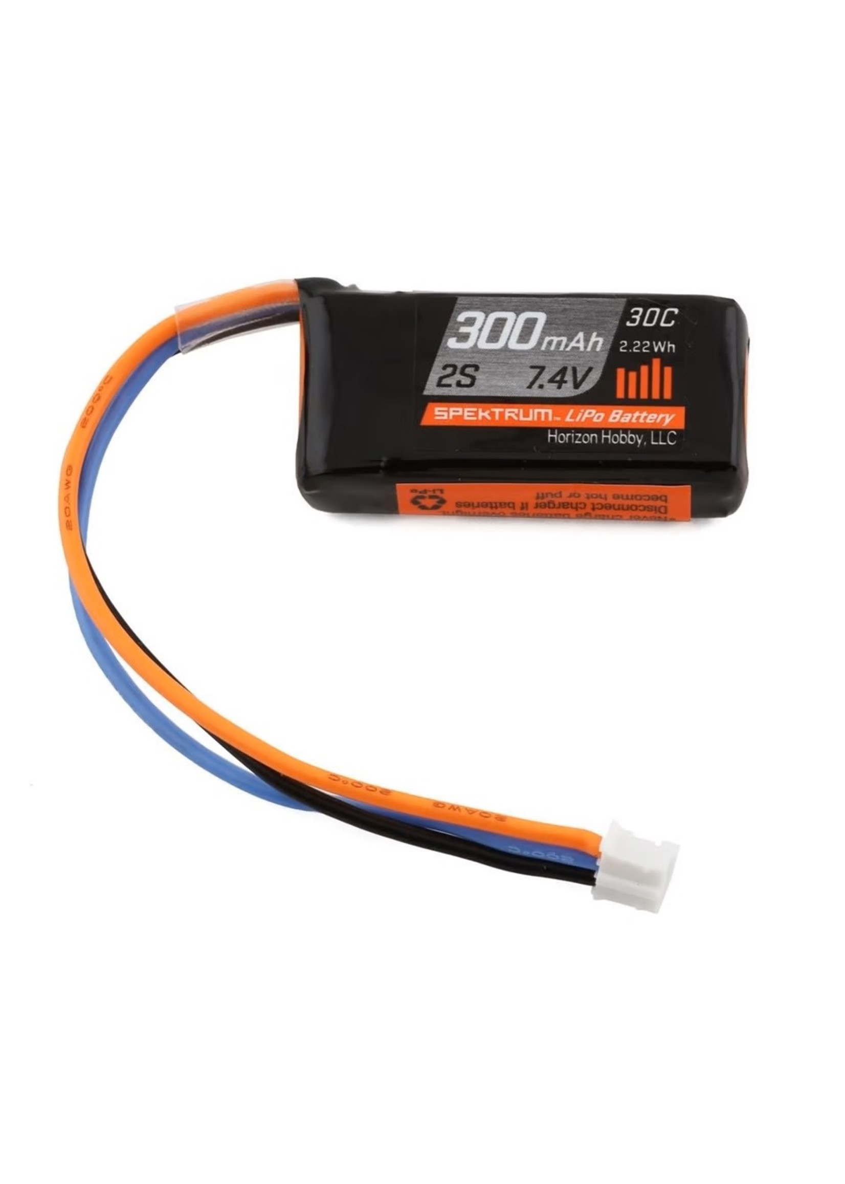 Spektrum Spektrum RC 2S 30C LiPo Battery Pack w/PH Connector (7.4V/300mAh)