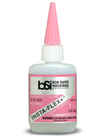 BSI Insta-Flex+ Clear Rubber Toughened Cyanoacrylate 1oz